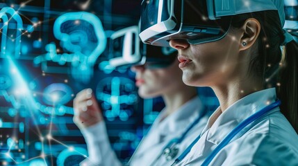 Virtual reality technology used for medical training