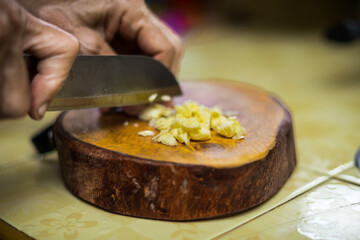 Cooking stir-fried morning glory to eat by yourself
