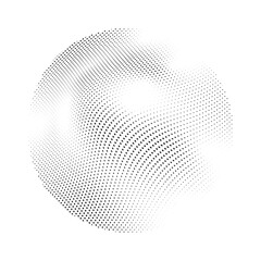 Circle Halftone Vector Art, Icons, and Graphics
