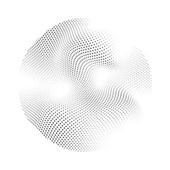 Circle Halftone Vector Art, Icons, and Graphics
