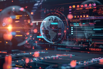 Futuristic Digital Global Network and Connectivity Strategy for International Business