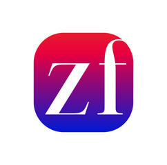 Zf letters icon