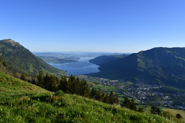 Zugersee und Rigi Kulm