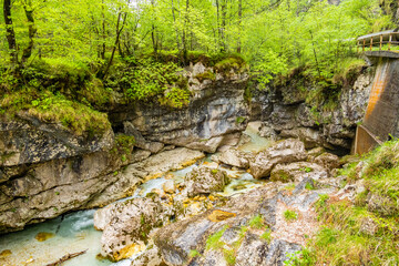 Lago del Predil, Friuli Venezia Giulia, Italy near Slovenia