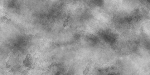 abstract Back flat stucco gray stone table top view. Abstract background with white paper texture and white watercolor painting background. Marble texture background Fog and smoky effect for photos.