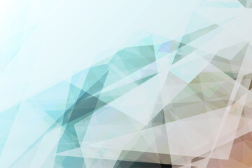 Colorful Blue Geometric Shape Pattern. Abstract Polygon Background. Technology Banner Wallpaper. Vector Illustration. Technology Banner. Digital