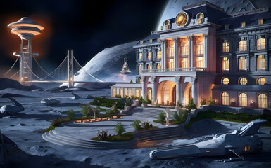 Lunar Luxury, A Glimpse into the Future of Moon Hotels