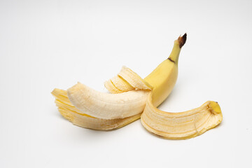 Banany na białym tle, owoc,  © MR. Stanek