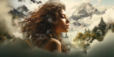 Peak Serenity: Blending with Nature