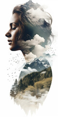 Forest Frame: A Woman's Wild Portrait