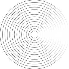 Circle lines gradient. Creative design
