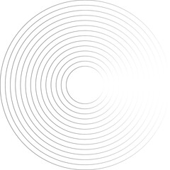 Circle lines gradient. Creative design