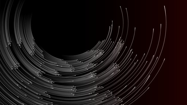 Abstract wallpaper of star trajectory movement