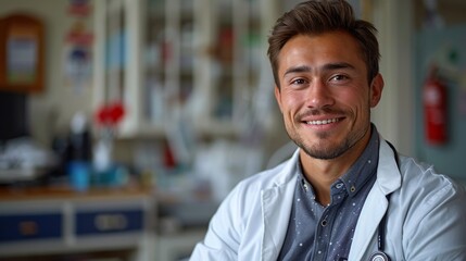 Fototapeta premium portrait of a doctor 