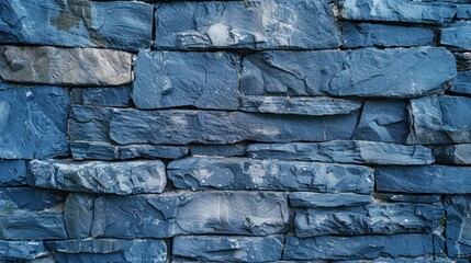 Blue stone texture. Generative AI