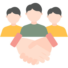 Fototapeta premium Public Relation Icon