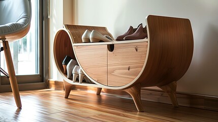 The shoe table UHD wallpaper