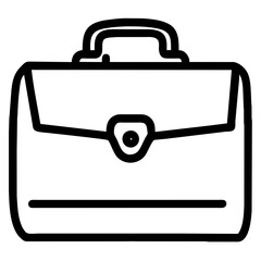 briefcase Outline Icon