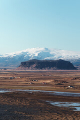 Snow-capped mountains