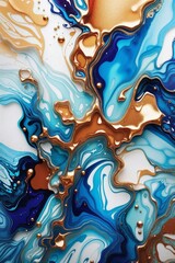 Digitally Created Liquid Paint Oil with a Rich and Creamy Look