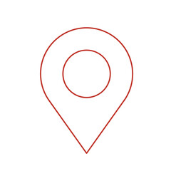 map pointer with red pin icon