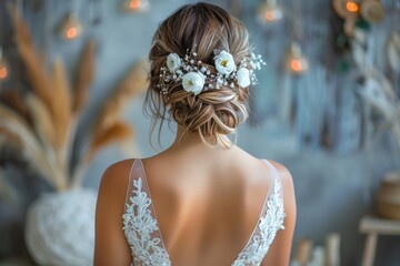 bride wedding hairstyle inspiration ideas