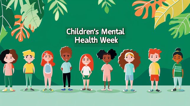Children's Mental Health Week poster banner