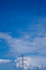 Fototapeta premium Powerlines