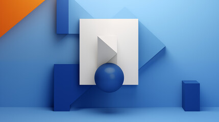 Abstract simple geometric background, minimalist design