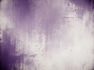 Fototapeta premium Violet Grunge Effect Background on White, Vintage Grunge Dirty Texture, Distressed.