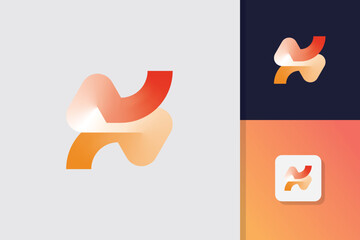 letter s logo design vector template
