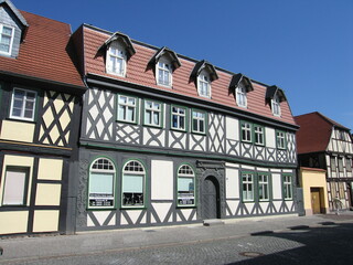 Fachwerkhäuser in Tangermünde