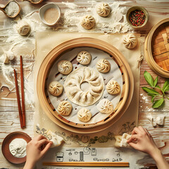 Illustrative Guide: The Art of Making Traditional Chinese Xiao Long Bao