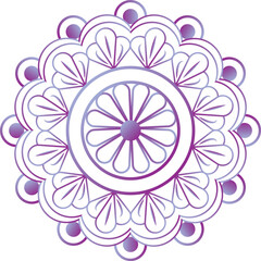 This is simple and vector Mandala background and it is editable.