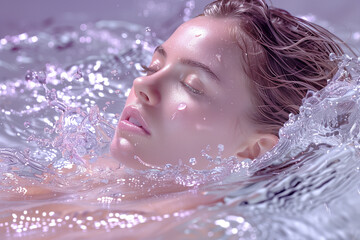 design of perfume products for advertising in beauty or fashion magazines.