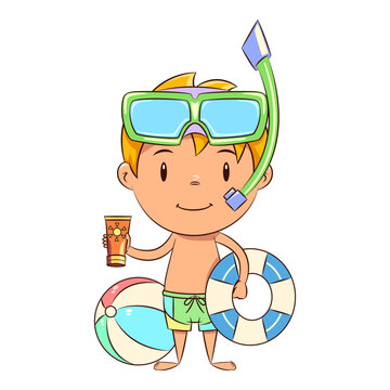 Snorkeling Gear clip art preview