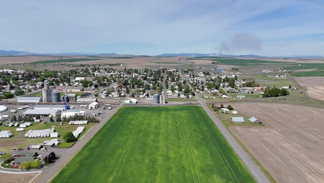 davinport washington aerial view summer