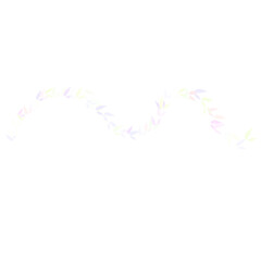 pink and white confetti