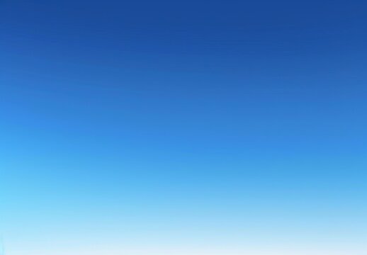 Blue Sky Gradient Background: Minimalist Style