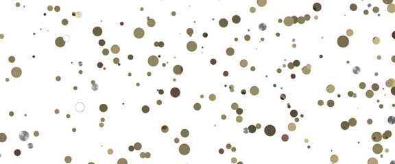 gold Confetti Glitter Overlay