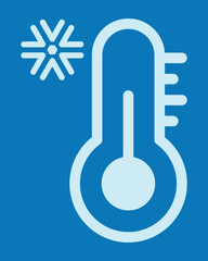 thermometer icon for testing the temperature of researcher in medical, the medical equipment in the laboratory