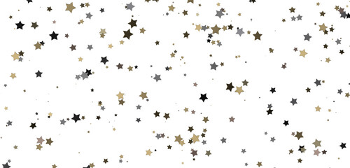 Golden Dreamscapes: Step Into a 3D Rainfall of Gleaming Stars