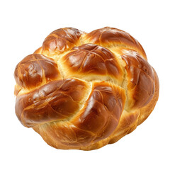 Brioche bread isolated on white background transparent png