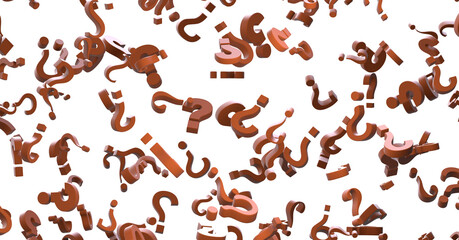 question mark symbols for FAQ