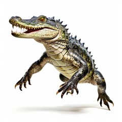 Naklejka premium white background animals