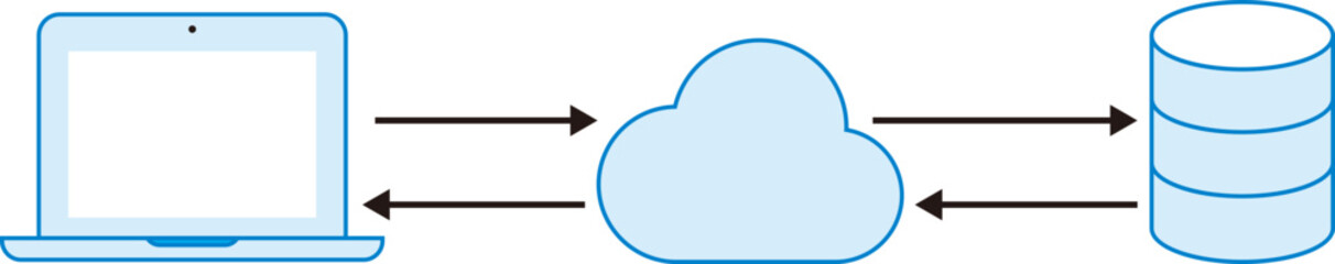 blue color data icon