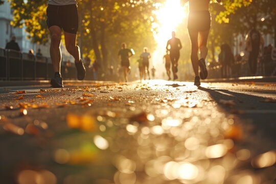 Close-Up Blur: Racing Through European Sunshine