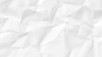 Paper texture background, Crumpled paper. White creased paper.