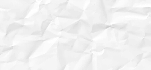 Paper texture Crumpled White.Top view.