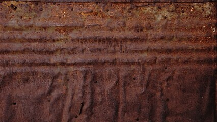 abstract background of rusty metal plate